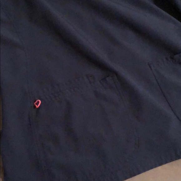 Scrub Navy Top - Picture 3 of 3